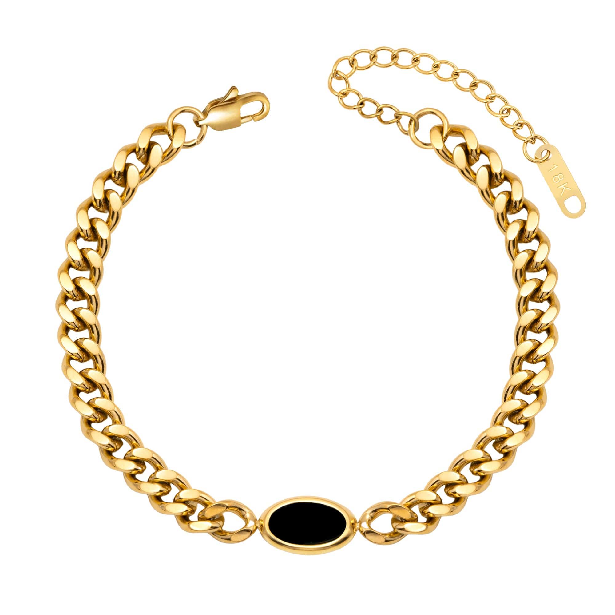 BohoMoon Stainless Steel Ezra Bracelet Gold