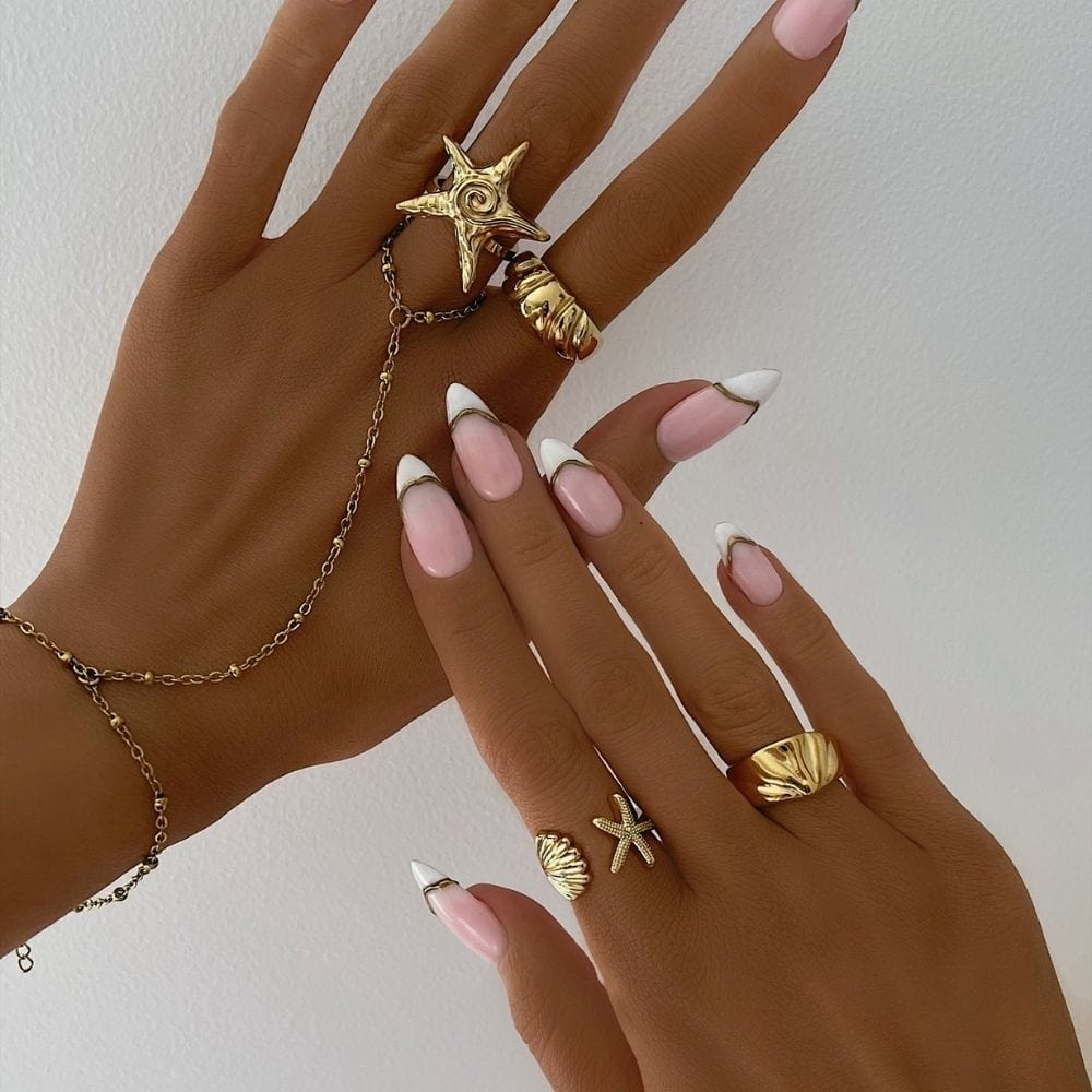 Saint Hand Chain Bracelet