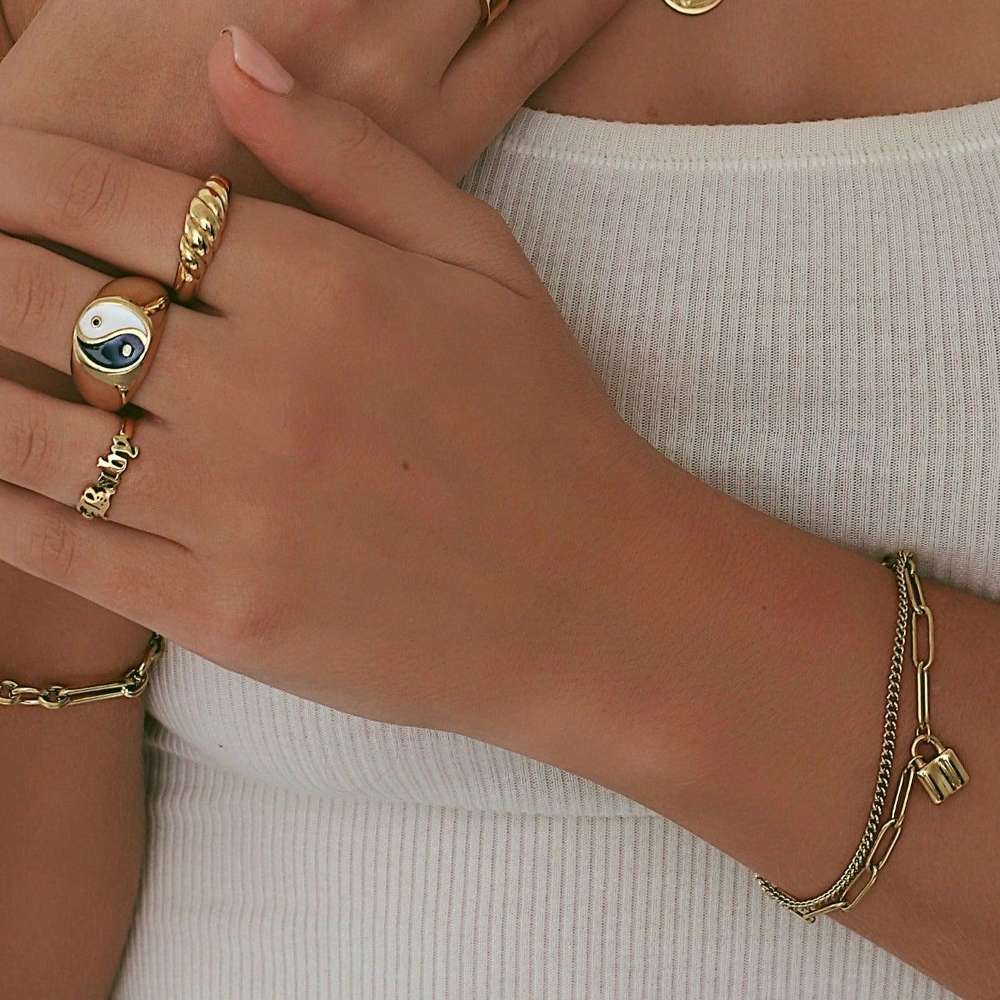 Secrets Lock Bracelet