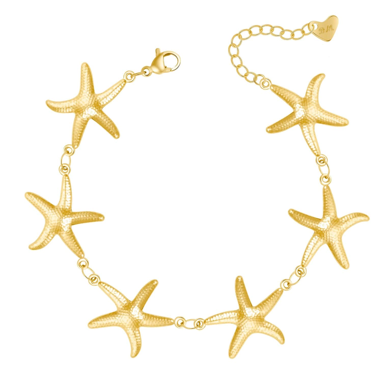 Bohomoon Stainless Steel Tahiti Starfish Bracelet