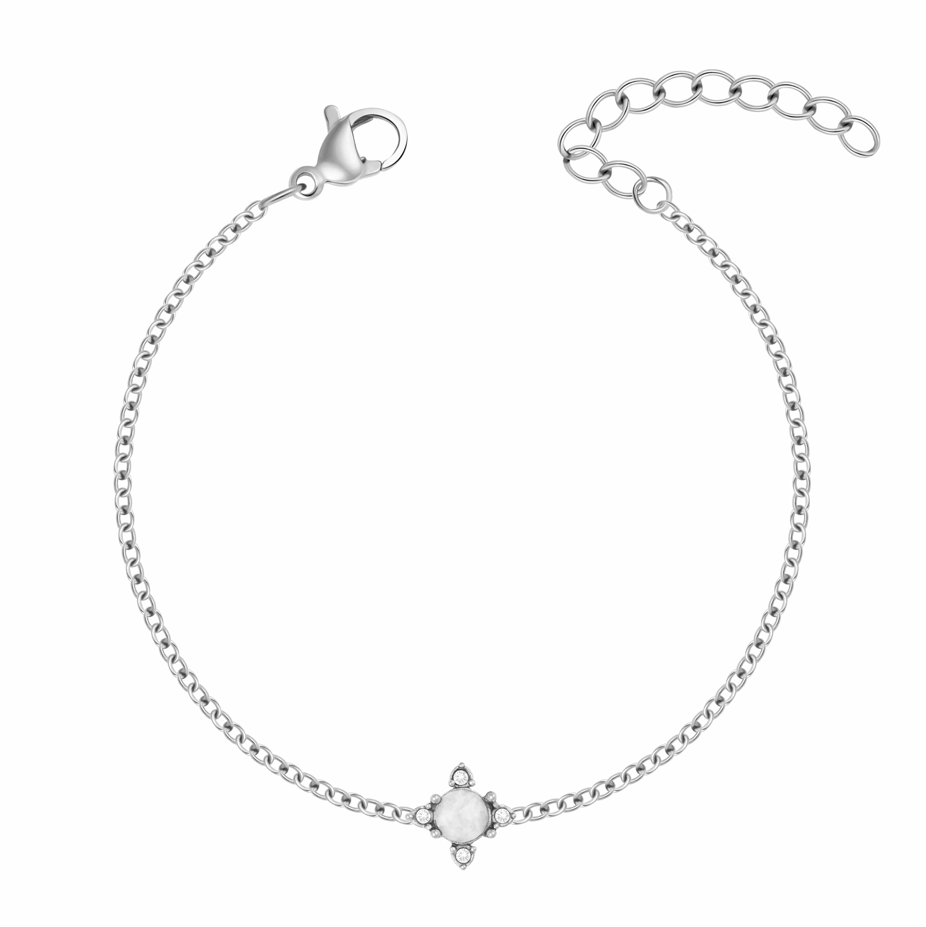 Bohomoon Stainless Steel Talia Opal Bracelet