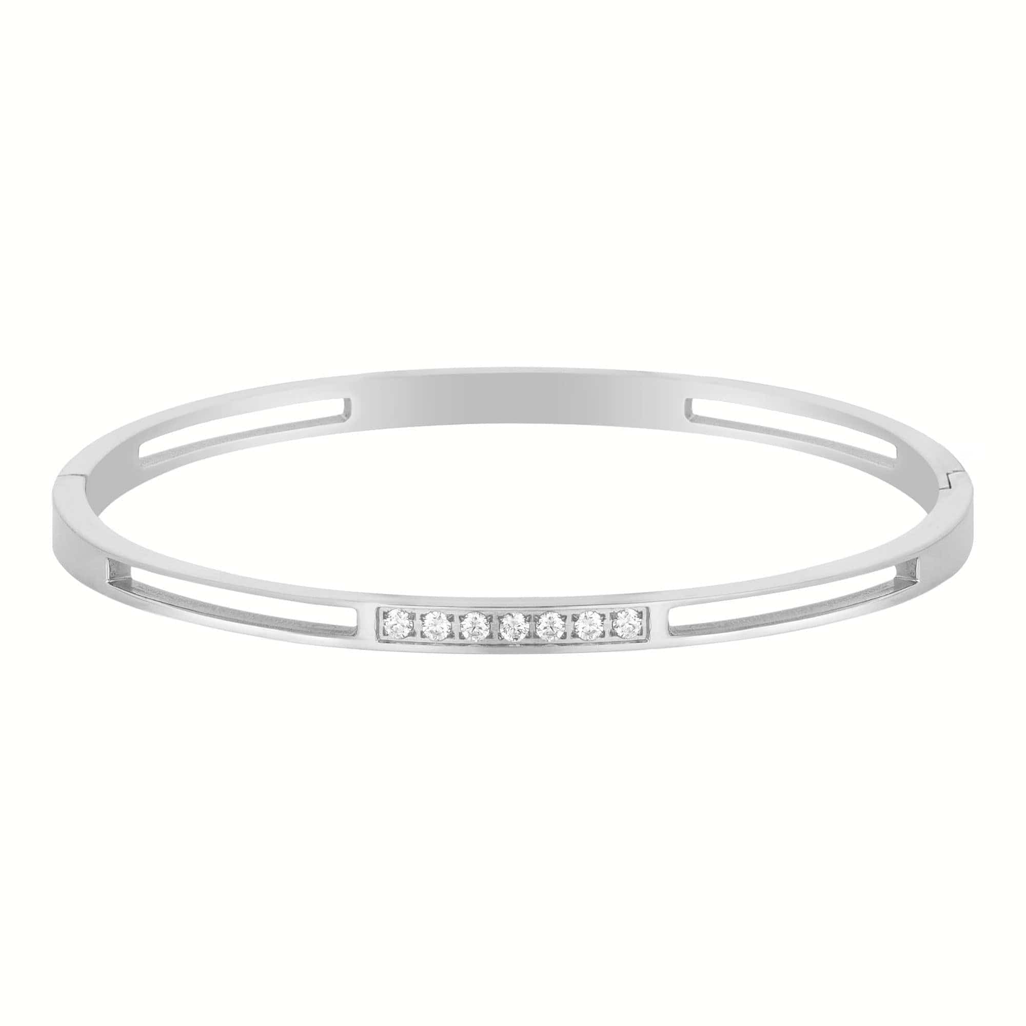 BohoMoon Stainless Steel Yasmine Bracelet Silver