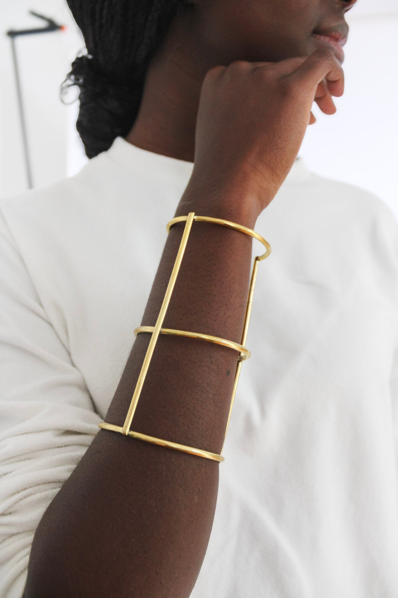 Abraham Tall Bar Cuff