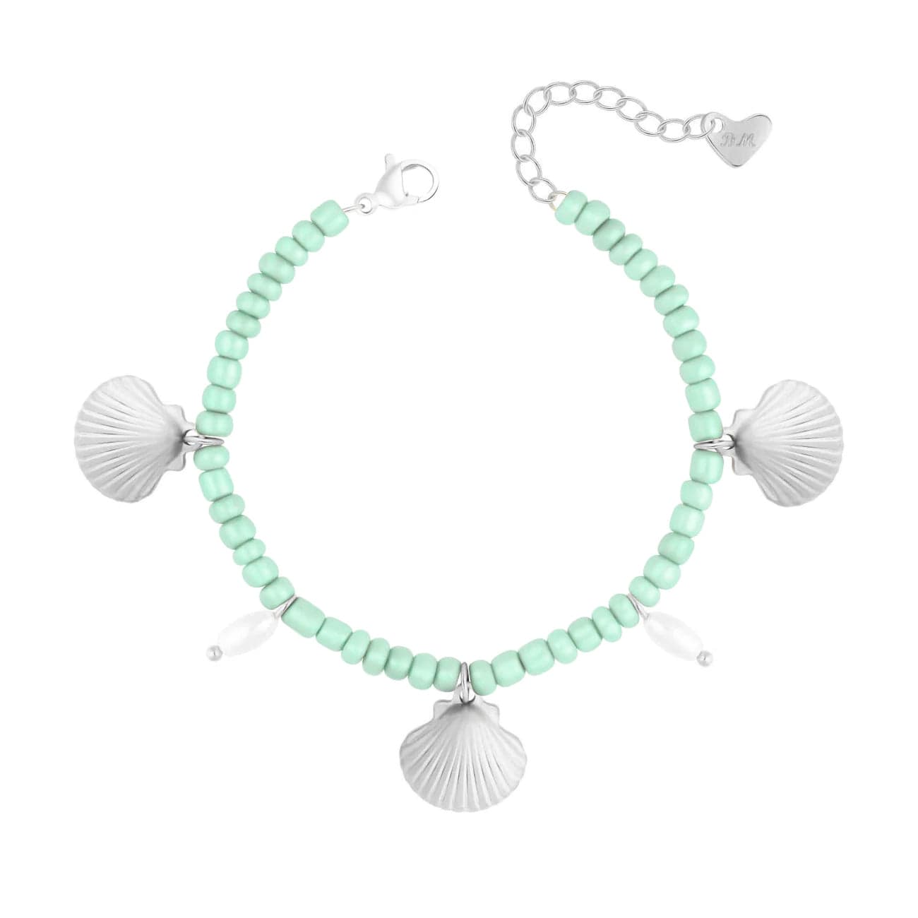 Bohomoon Stainless Steel Christie Shell Bracelet