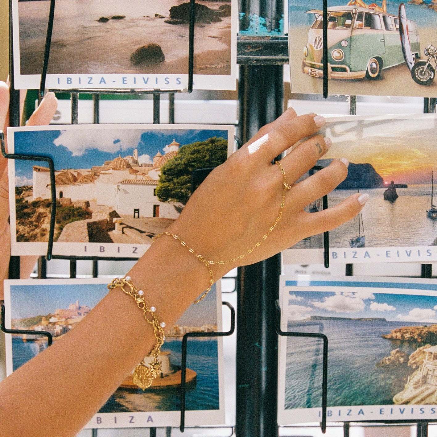 Greek Hand Chain Bracelet