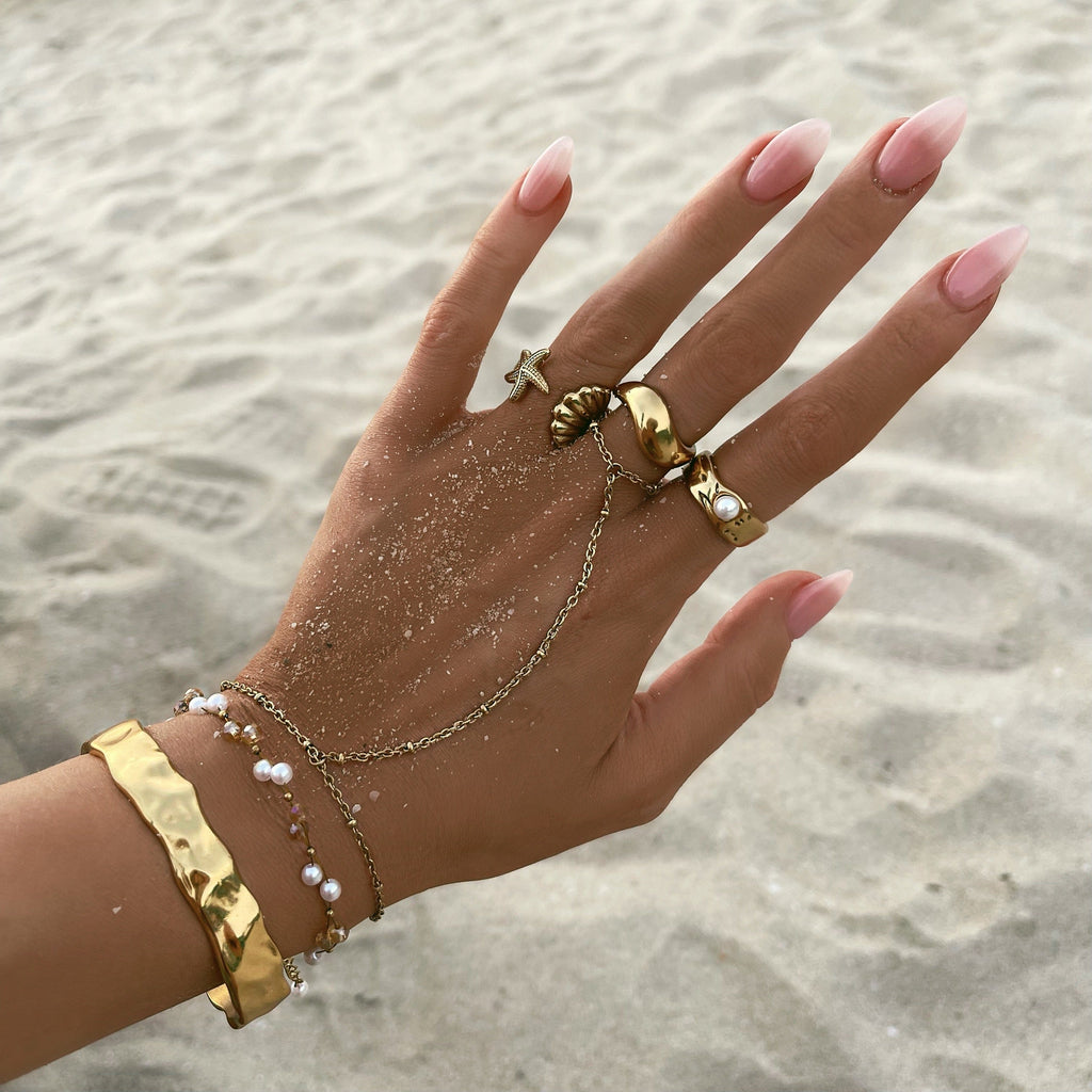 Saint Hand Chain Bracelet