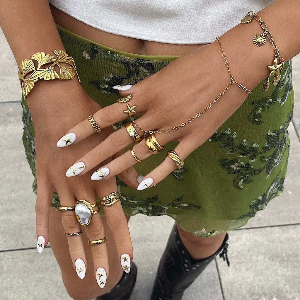 Cult Hand Chain Bracelet