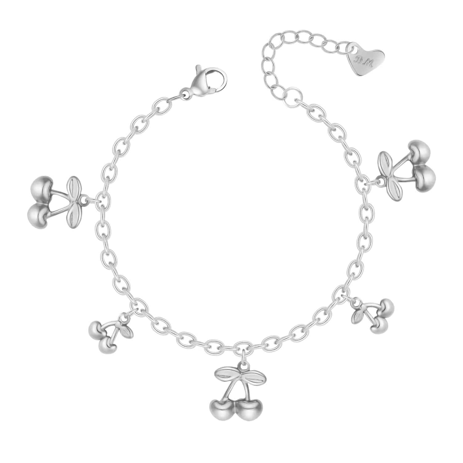 Bohomoon Stainless Steel Vibrance Cherry Bracelet