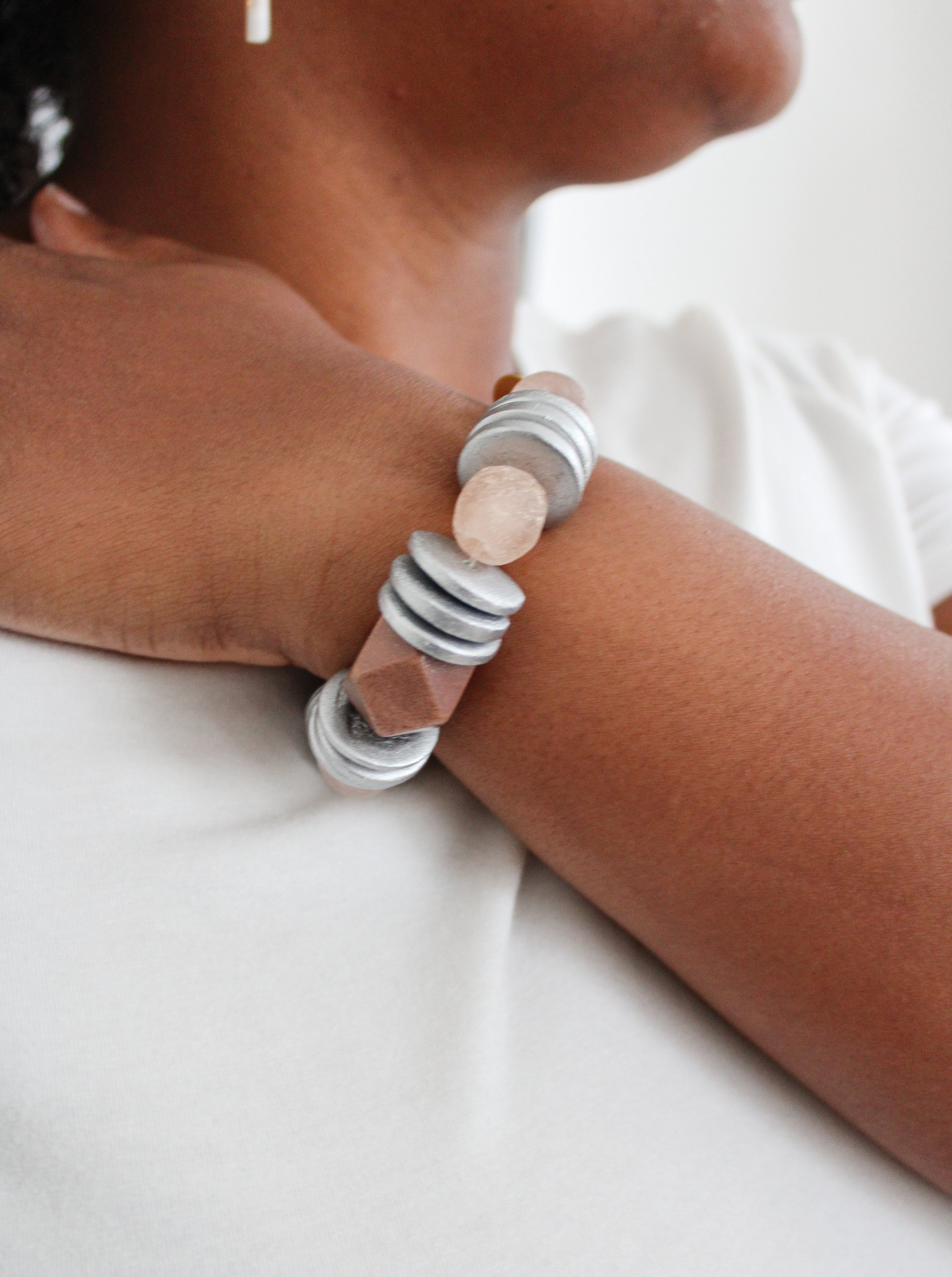Dusky Quartz Bracelet