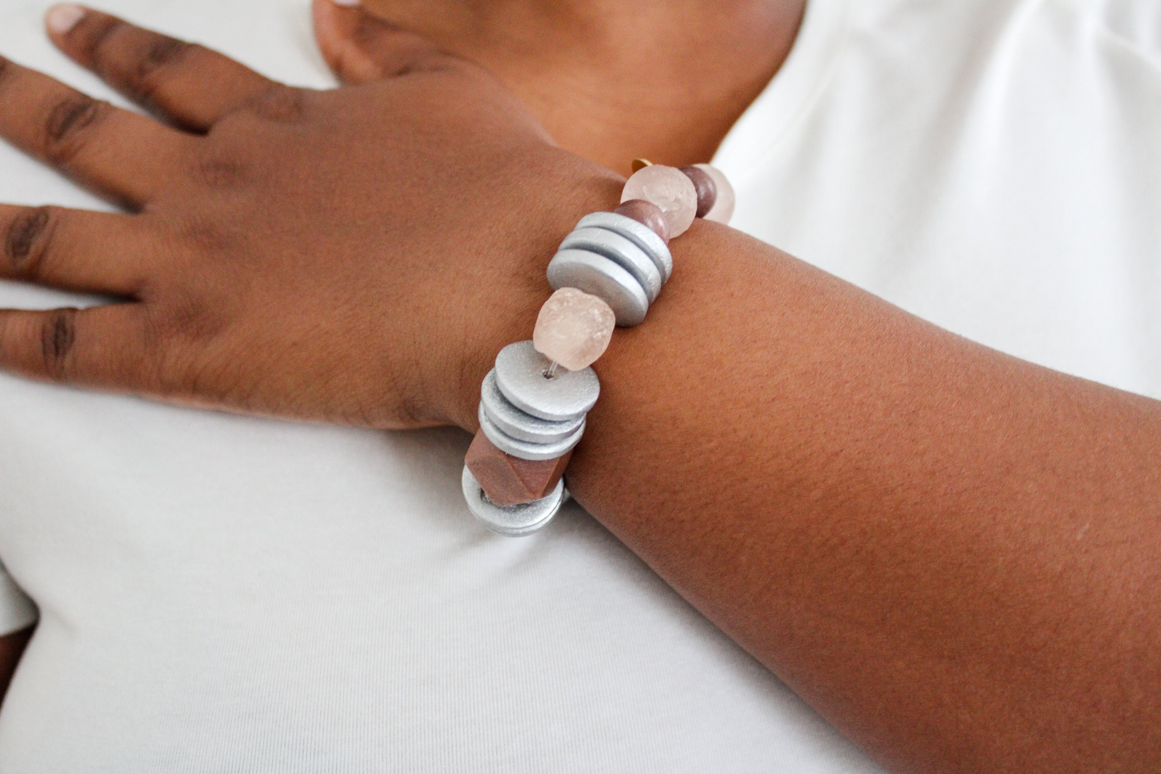 Dusky Quartz Bracelet